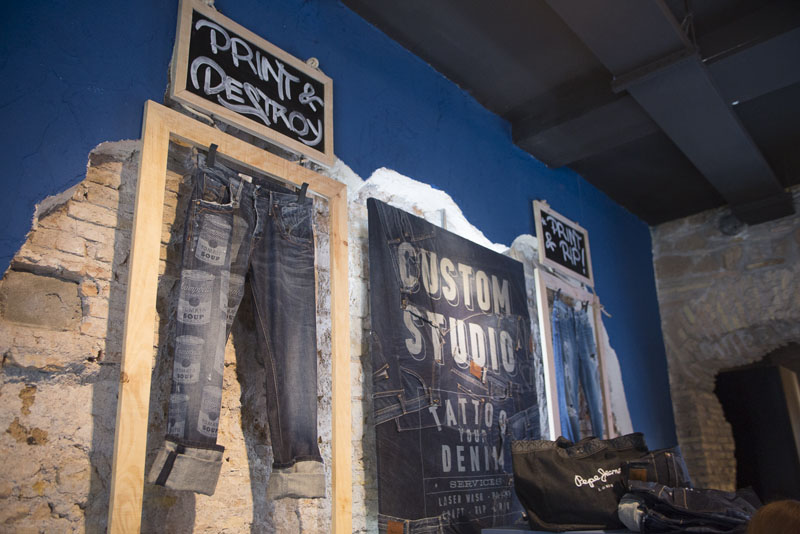 pepe jeans custom studio blogger day roma federica orlandi 