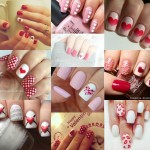 unghie san valentino smalto nails manicure romantica