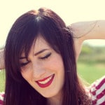 outfit stile anni 50 marinara vintage make up pin up