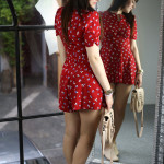 outfit tutina topshop blackfive borsa steve madden fashion blogger roma