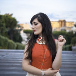 outfit vestito chicwish borsa pomikaki fashion blogger roma