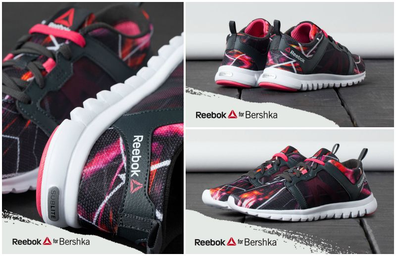 bershka reebok sneakers city maps fitness 