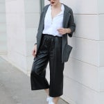 outfit pantaloni culotte stan smith trecce boxer braids