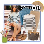 Outfit scuola stile elegante
