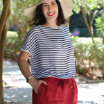 outfit estivo da turista stile marinaro