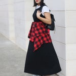 outfit t-shirt vestito tendenza moda