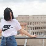 outfit anni novanta tshirt nike