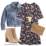 come indossare fantasia floreale outfit primavera