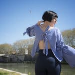 outfit blusa maniche campana tendenze primavera 2017