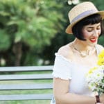 outfit romantico per il parco